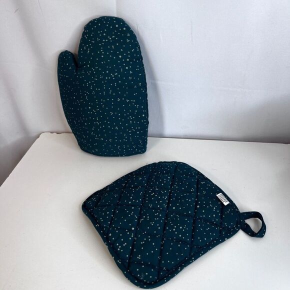 Christmas Country Farmhouse Basket Hot Pads Gift Set Sewing Notions Picnic - Picture 9 of 13